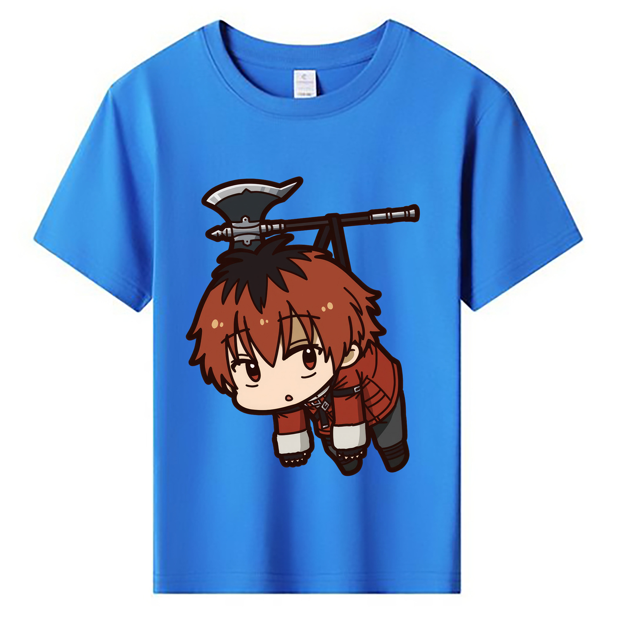 （画像用） 葬送のフリーレン Frieren 綿100％キッズTシャツ（フロントプリント）